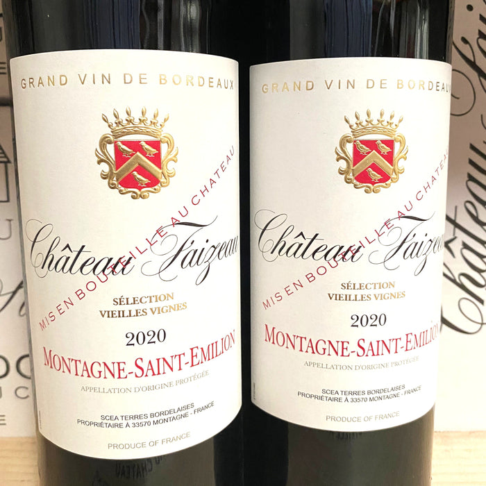 Chateau Faizeau 2020, Montagne St Emilion