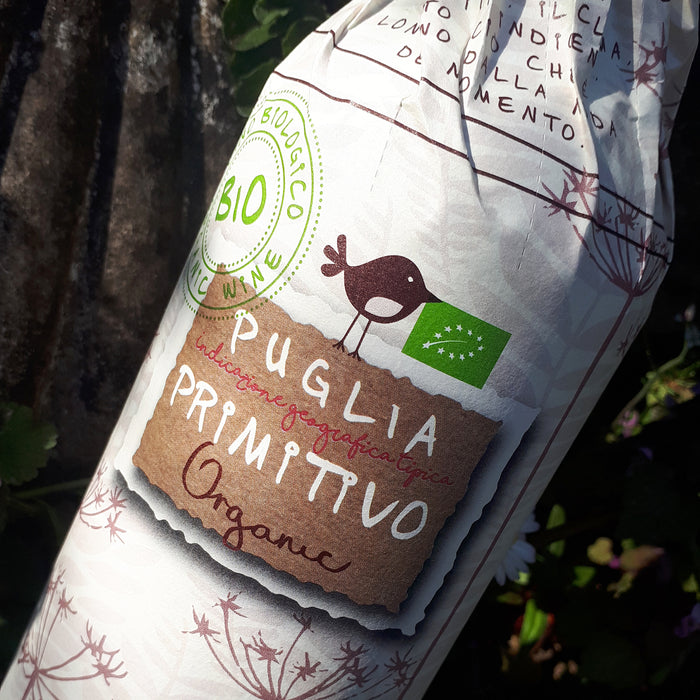 Primitivo di Puglia Wrap Label (ORGANIC)