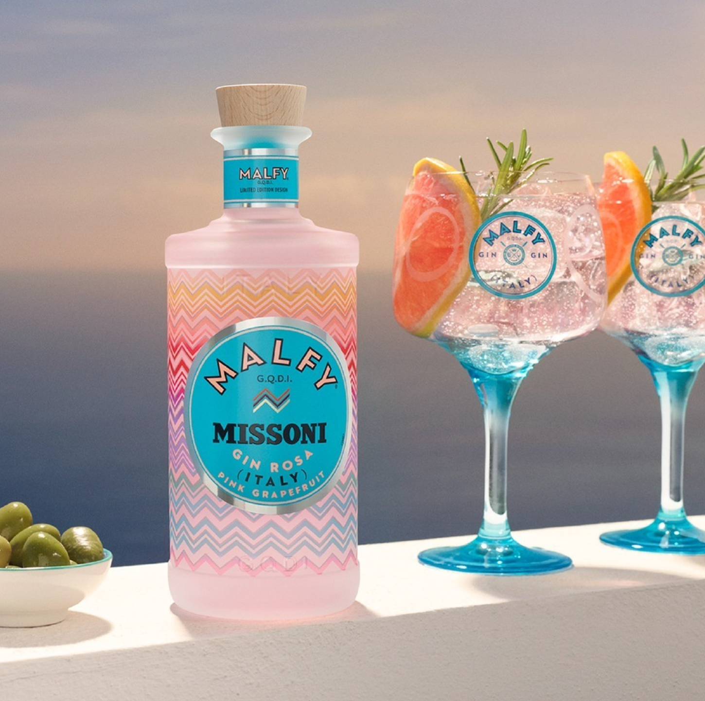Malfy Rosa Pink Grapefruit Gin — Addison Wines